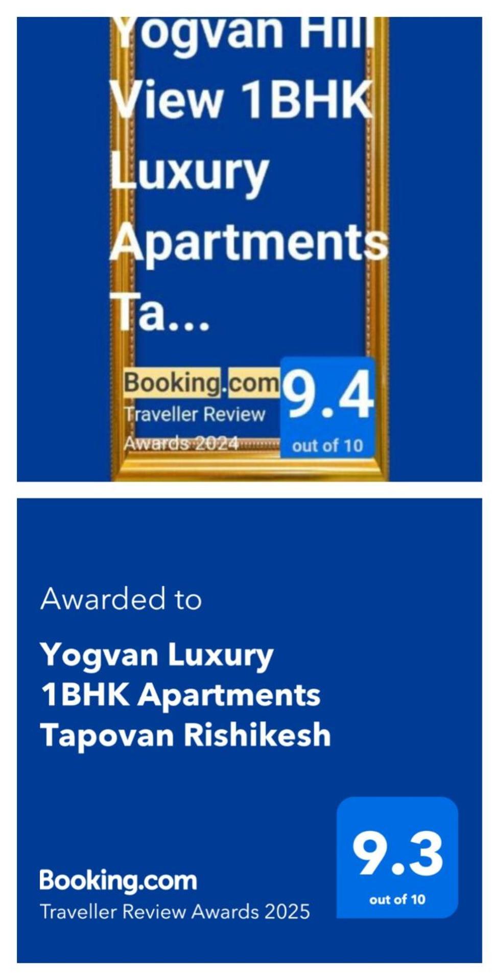 Yogvan Luxury 1Bhk Apartments Tapovan Rishīkesh Exterior foto